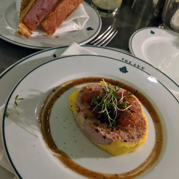 The Ivy Cafe - Marylebone - Duck liver parfait with toasted brioche - Cafes Near Me - London, XGL