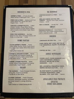 Menu photo 2 Triple B's Westley, CA