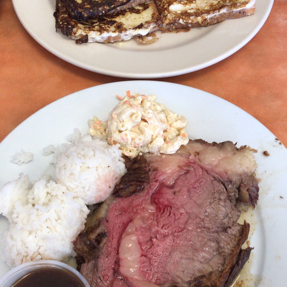 Ray's Café - Unseasoned prime rib and soggy French toast - American Near Me - Honolulu, Hawaii Ray's Café - Unseasoned prime rib and soggy French toast - American Near Me - Honolulu, Hawaii