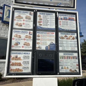 White Castle - Menu at the drive thru Got told 15 mins wait. - Fast Food Near Me - Kenosha, Wisconsin White Castle - Menu at the drive thru Got told 15 mins wait. - Fast Food Near Me - Kenosha, Wisconsin