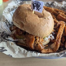 The porker sandwich The porker sandwich
