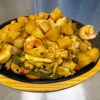 Veracruz Mexican Grill - a plate of food with shrimp and potatoes - Mexican Near Me - Wynne, Arkansas Veracruz Mexican Grill - a plate of food with shrimp and potatoes - Mexican Near Me - Wynne, Arkansas