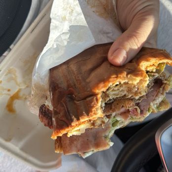 La Misericordia Bakery - I was so hungry. I started eating before I took the picture. This was the Chingona Torta - Bakeries Near Me - Los Angeles, California La Misericordia Bakery - I was so hungry. I started eating before I took the picture. This was the Chingona Torta - Bakeries Near Me - Los Angeles, California