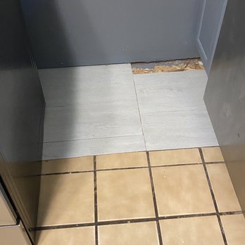 Southern Pride Remodleing - More filled in area of missing tile - General Contractors Near Me Southern Pride Remodleing - More filled in area of missing tile - General Contractors Near Me