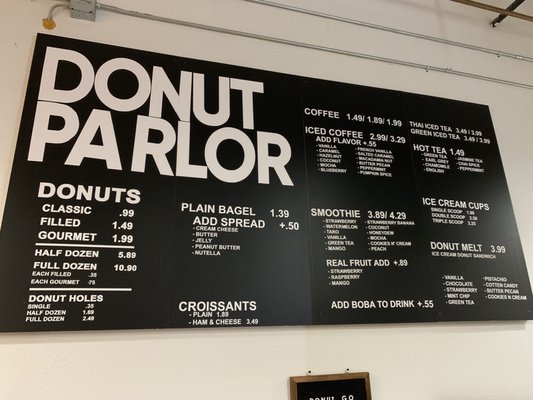 Menu photo 5 Donut Parlor Tempe, AZ