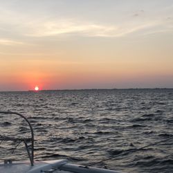 Sail Bolero - Sun set over Sanibel Island