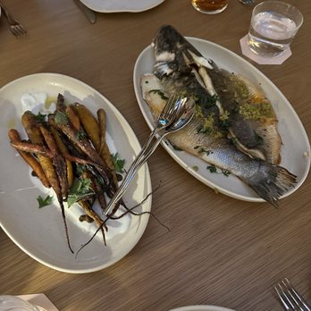 By The Sea - Branzino & Carrots - Mediterranean Near Me - Coronado, California By The Sea - Branzino & Carrots - Mediterranean Near Me - Coronado, California