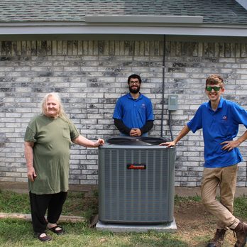 Strickland Heating and Air - Happy happy customer! - Heating & Air Conditioning/HVAC Near Me - Aledo, Texas Strickland Heating and Air - Happy happy customer! - Heating & Air Conditioning/HVAC Near Me - Aledo, Texas