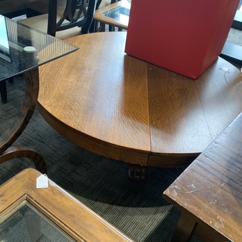 Lake Travis Thrift Shop - Coffee table out of an old claw foot table. - Thrift Stores Near Me - Lakeway, Texas Lake Travis Thrift Shop - Coffee table out of an old claw foot table. - Thrift Stores Near Me - Lakeway, Texas