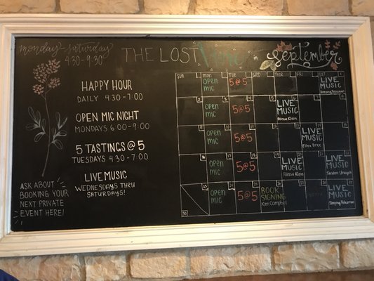 Menu photo 4 The Lost Vine Tustin, CA