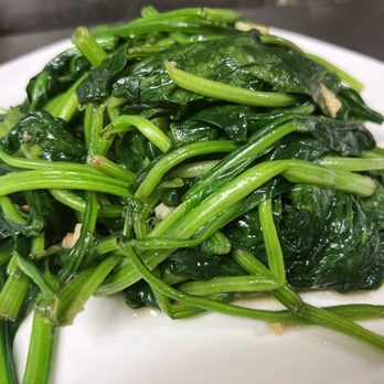 Dumpling House - G7. Sauteed Spinach with Garlic - Noodles Near Me - Cambridge, Massachusetts