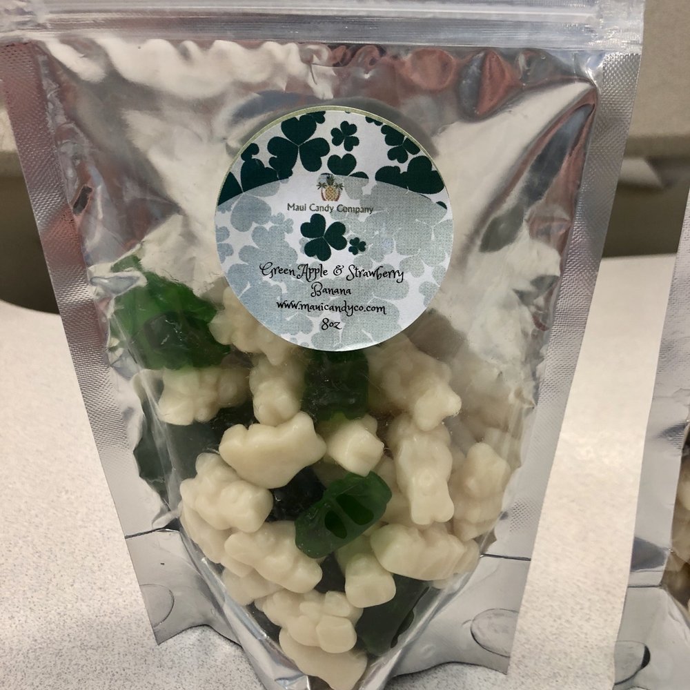 MauiCandy Company - Green Apple & Strawberry Banana gummies - VN - Candy Stores Near Me - Kahului, Hawaii MauiCandy Company - Green Apple & Strawberry Banana gummies - VN - Candy Stores Near Me - Kahului, Hawaii