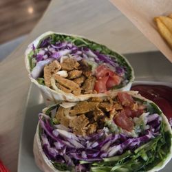Veggiezz - Gyro wrap made with seitan