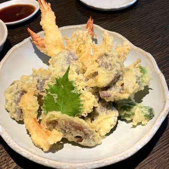 Tei-An - Tempura with purple potato - Japanese Near Me - Dallas, Texas Tei-An - Tempura with purple potato - Japanese Near Me - Dallas, Texas