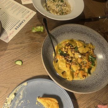 Camper - Curried butternut Squash Agnolotti - New American Near Me - Menlo Park, California