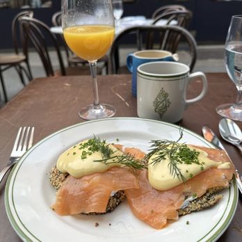 Sadelle's - Smoked Salmon Benedict - Bakeries Near Me - New York, New York Sadelle's - Smoked Salmon Benedict - Bakeries Near Me - New York, New York