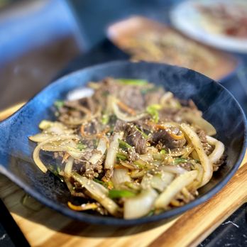 M Korean BBQ - Bulgogi. Quite good. - Korean Near Me - Buena Park, California M Korean BBQ - Bulgogi. Quite good. - Korean Near Me - Buena Park, California