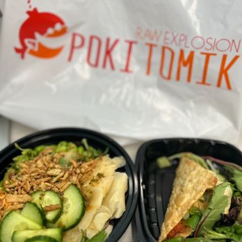 Pokitomik - Build your own bowl and spicy tuna taco - Poke Near Me - Los Angeles, California Pokitomik - Build your own bowl and spicy tuna taco - Poke Near Me - Los Angeles, California