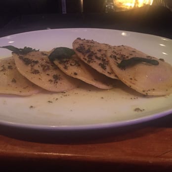 Spaghettini - Butternut squash ravioli - Italian Near Me - Seal Beach, California