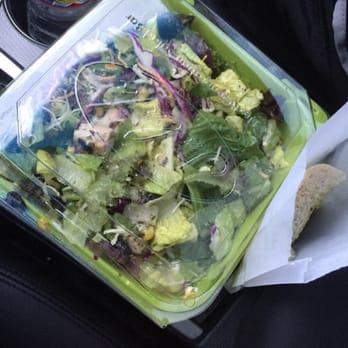 Salata - Grabbed my personalized salad to go today because I had the puppy. - Salad Near Me - San Antonio, Texas