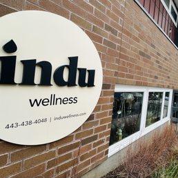 Exterior outside entrance of Indu Wellness - Baltimore, Maryland Exterior outside entrance of Indu Wellness - Baltimore, Maryland