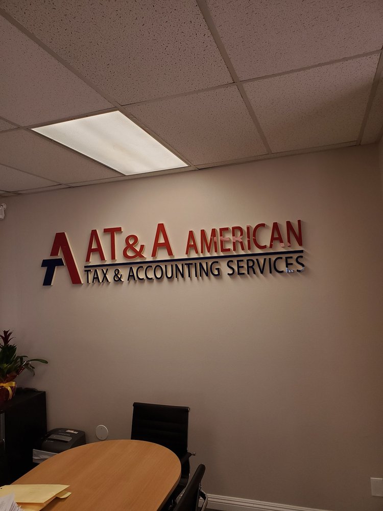 AT&A American Tax and Accounting Services logo