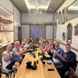 Our group enjoying our own space! Our group enjoying our own space!