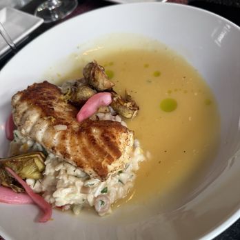 Detente - Striped bass - Wine Bars Near Me - Edgartown, Massachusetts