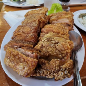 Fil Cuisine - Lechon kawali - Filipino Near Me - Kent, Washington