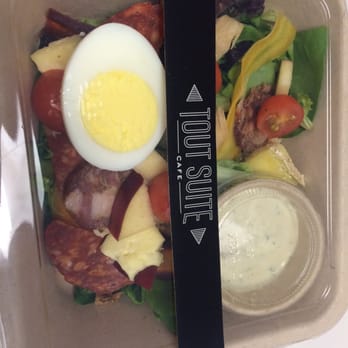 Tout Suite - Half club salad to-go - Cafes Near Me - Houston, Texas