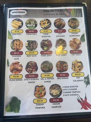 Menu photo 7 OnZon Thai Cuisine Las Vegas, NV Menu photo 7 OnZon Thai Cuisine Las Vegas, NV