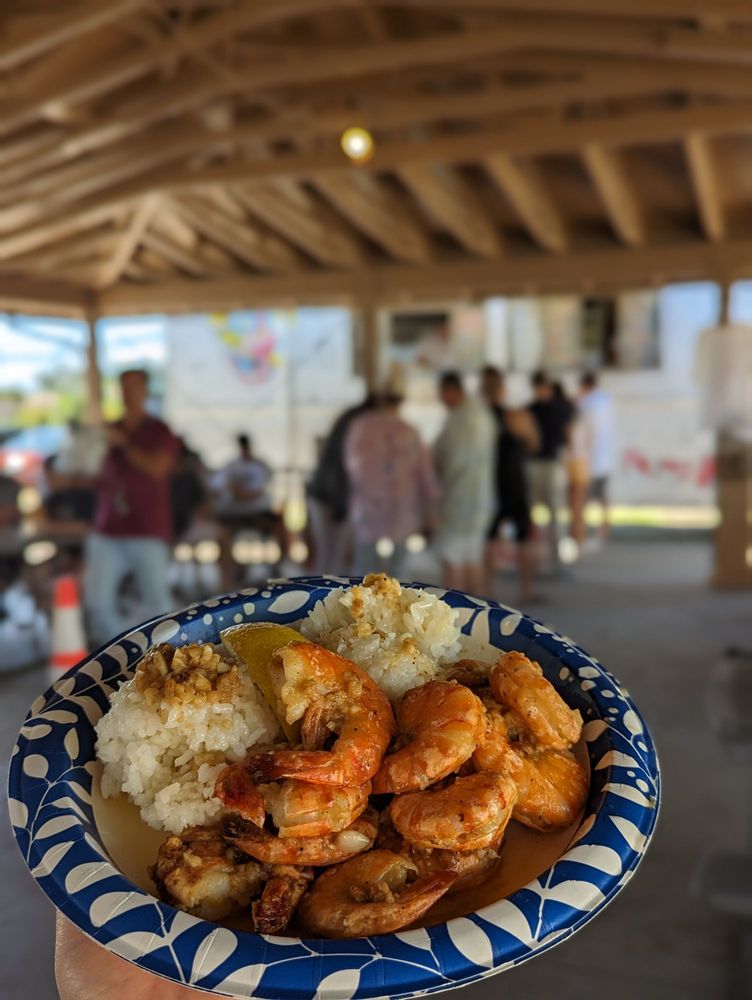 Food from Giovanni's Shrimp Truck