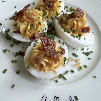 Flex Mussels - Deviled eggs!! Highly recommend - Seafood Near Me - New York, New York Flex Mussels - Deviled eggs!! Highly recommend - Seafood Near Me - New York, New York