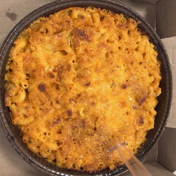 S'MAC - Buffalo Chicken Major Munch, with breadcrumbs, regular elbow macaroni, and cooked option, taste similar to buffalo pizza, - American Near Me - New York, New York S'MAC - Buffalo Chicken Major Munch, with breadcrumbs, regular elbow macaroni, and cooked option, taste similar to buffalo pizza, - American Near Me - New York, New York