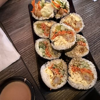 Banju - Korean Seaweed Rice Rolls (Shrimp tempura) - Chicken Wings Near Me - Pleasant Hill, California Banju - Korean Seaweed Rice Rolls (Shrimp tempura) - Chicken Wings Near Me - Pleasant Hill, California