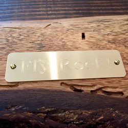 A & B Creative Trophies - Arrow plaque
