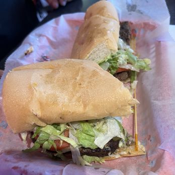 Daiquiris & Company - Hamburger po-boy - Drive-Thru Bars Near Me - New Orleans, Louisiana Daiquiris & Company - Hamburger po-boy - Drive-Thru Bars Near Me - New Orleans, Louisiana