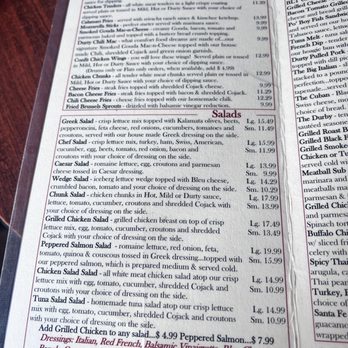 Ye Olde Durty Bird - Menu 4 - American Near Me - Toledo, Ohio