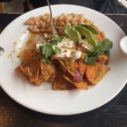 El Zorro en el Huerto - chilaquiles