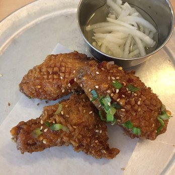 Aroma Korea - $5 for 3 wing pieces is just too high. - Korean Near Me - Cary, North Carolina Aroma Korea - $5 for 3 wing pieces is just too high. - Korean Near Me - Cary, North Carolina