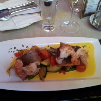 Sarastro - trout salmon with shrimps on Curry - International Near Me - Salzburg, 5