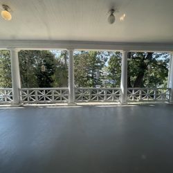 Centre Yoga - The back deck
