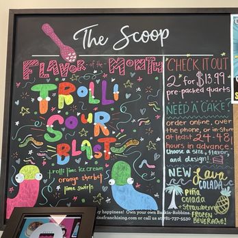 Baskin-Robbins - June 2025--cute board - Ice Cream & Frozen Yogurt Near Me - Roseville, California