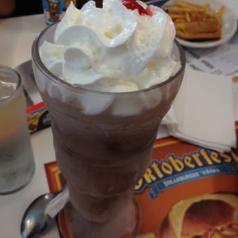 Steak ’n Shake - Hershey Dark Millshake. - Fast Food Near Me - Boynton Beach, Florida Steak ’n Shake - Hershey Dark Millshake. - Fast Food Near Me - Boynton Beach, Florida