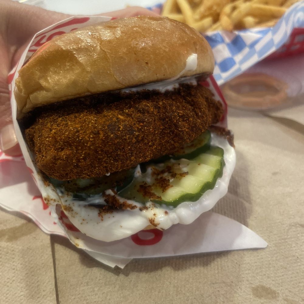 Monty's Good Burger - Charlie's Hot Chicken Sandwich - Burgers Near Me - Riverside, California Monty's Good Burger - Charlie's Hot Chicken Sandwich - Burgers Near Me - Riverside, California