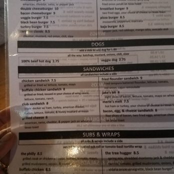 Jake's Billiards - Menu - Pool Halls Near Me - Greensboro, North Carolina