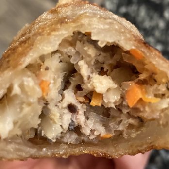 Cordon Bleu - Imperial Roll (close up on the inside) - Vietnamese Near Me - San Francisco, California Cordon Bleu - Imperial Roll (close up on the inside) - Vietnamese Near Me - San Francisco, California