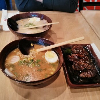 Maki - miso ramen and pork bone broth ramen (10/12/2013) - Sushi Bars Near Me - Rockville, Maryland Maki - miso ramen and pork bone broth ramen (10/12/2013) - Sushi Bars Near Me - Rockville, Maryland