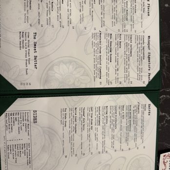 Whisper - Menu - Breakfast & Brunch Near Me - San Mateo, California