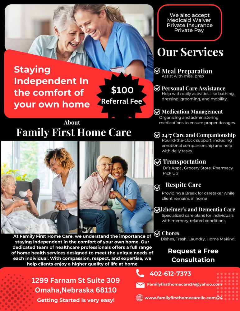 Family First Home Care - home care agency in Omaha, NE